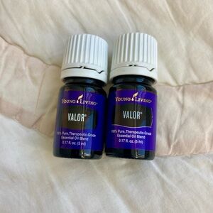 Young Living 5 ml Valor - TWO bottles *new unopened*